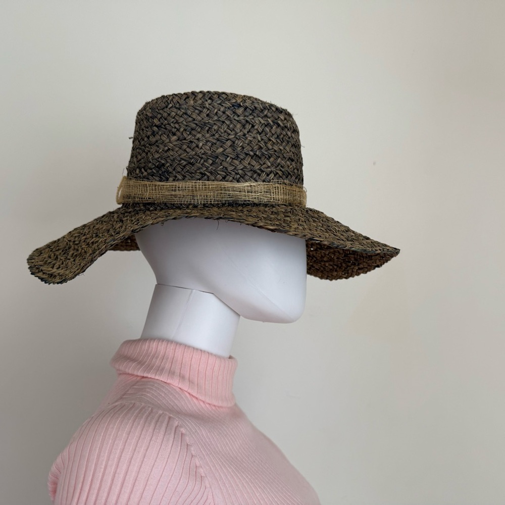 Stylish Straw Fedora Style Hat